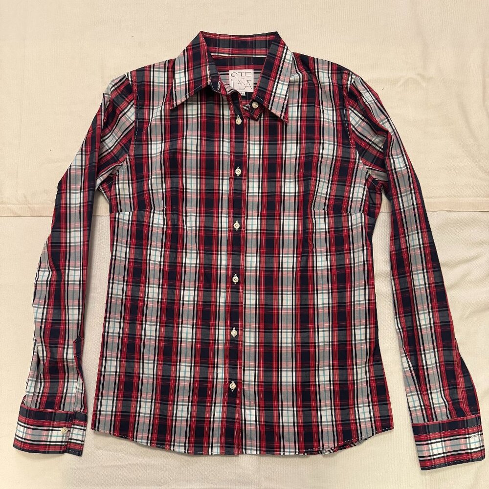 Stella Jean plaid shirt